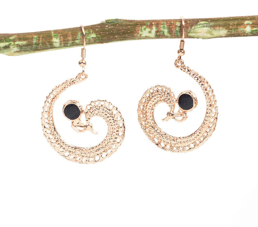Peacock Earrings & Raffia Earrings Bundle Offer