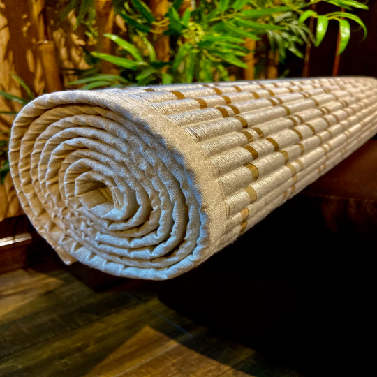 Handmade Elephant Grass Yoga Mat With Free Yoga Bag