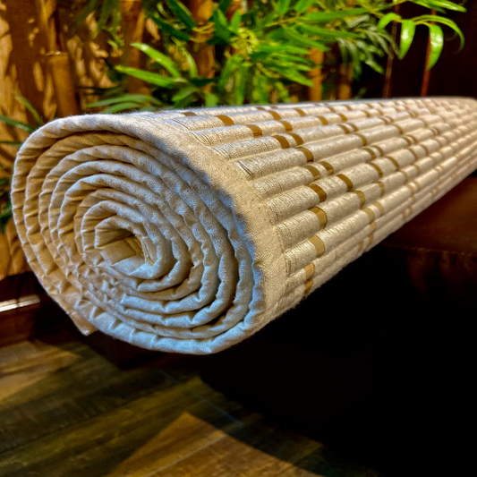 Handmade Elephant Grass Yoga Mat With Free Yoga Bag